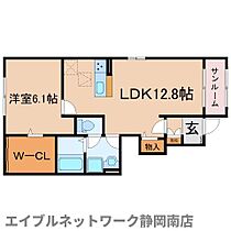 静岡県藤枝市堀之内1丁目（賃貸アパート1LDK・1階・50.13㎡） その2