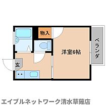 静岡県静岡市清水区中之郷2丁目（賃貸アパート1K・1階・20.20㎡） その2