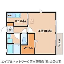 静岡県静岡市葵区西瀬名町（賃貸アパート1K・1階・35.30㎡） その2