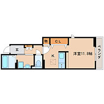 静岡県静岡市葵区瀬名3丁目（賃貸アパート1R・1階・34.15㎡） その2