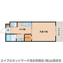 静岡県静岡市駿河区谷田（賃貸マンション1K・1階・34.38㎡） その1