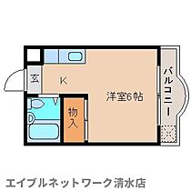 静岡県静岡市清水区三保（賃貸マンション1R・2階・17.82㎡） その2