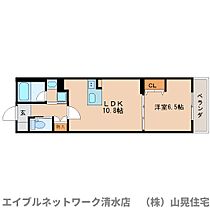 静岡県静岡市清水区相生町（賃貸マンション1LDK・5階・41.40㎡） その2