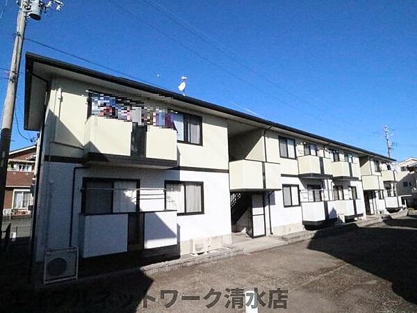 静岡県静岡市清水区北脇(賃貸アパート2DK・2階・47.95㎡)の写真 その1