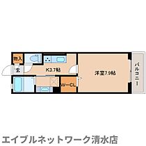 静岡県静岡市清水区三保松原町（賃貸アパート1K・2階・29.17㎡） その2