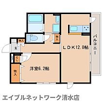 静岡県静岡市清水区西久保1丁目（賃貸マンション1LDK・2階・48.95㎡） その2