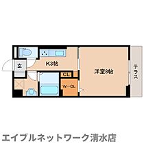 静岡県静岡市清水区三保松原町（賃貸アパート1K・1階・30.03㎡） その2