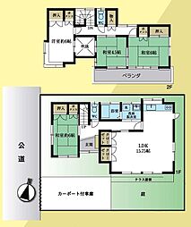 日高市高萩東2丁目　中古一戸建　〜全室南向きの4LDK〜