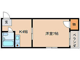 奈良県天理市川原城町（賃貸マンション1K・3階・23.50㎡） その2