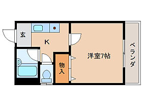 奈良県天理市川原城町（賃貸マンション1K・2階・23.00㎡） その2