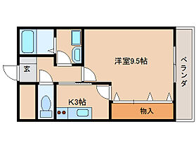 奈良県天理市田井庄町（賃貸アパート1K・2階・33.12㎡） その2