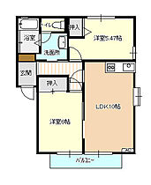 シャトレー根塚 B210 ｜ 富山県富山市新根塚町３丁目（賃貸アパート2LDK・2階・50.78㎡） その2