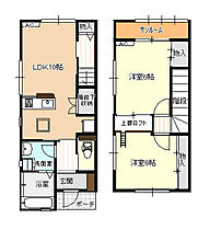 ファイン西荒屋 G-1 ｜ 富山県富山市西荒屋（賃貸アパート2LDK・1階・61.00㎡） その2