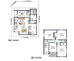 越谷市赤山町2丁目　新築一戸建て