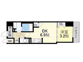 大阪府大阪市西区京町堀２丁目1番22号（賃貸マンション1DK・10階・28.31㎡） その2