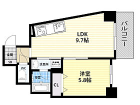 大阪府大阪市福島区福島１丁目2番7号（賃貸マンション1LDK・2階・38.18㎡） その2