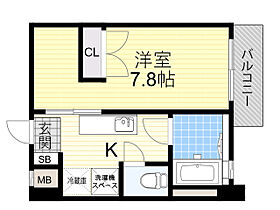 大阪府大阪市西区靱本町１丁目5番9号（賃貸マンション1K・3階・25.00㎡） その2