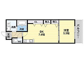 大阪府大阪市福島区福島３丁目（賃貸マンション1DK・4階・32.76㎡） その2