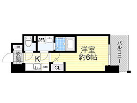 エスリードレジデンス梅田グランゲート 403 ｜ 大阪府大阪市北区豊崎６丁目2番11号（賃貸マンション1K・4階・21.09㎡） その2