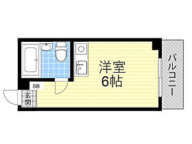 大阪府大阪市西区九条１丁目（賃貸マンション1R・3階・18.00㎡） その2