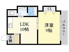 平和ハイツ  ｜ 大阪府大阪市北区南森町１丁目2番4号（賃貸マンション1LDK・3階・41.76㎡） その2