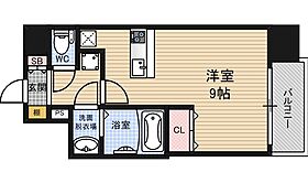 大阪府大阪市福島区玉川１丁目（賃貸マンション1R・4階・24.00㎡） その2