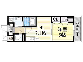 S Kレジデンス天神西町  ｜ 大阪府大阪市北区天神西町（賃貸マンション1DK・4階・32.36㎡） その2