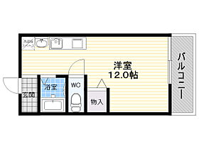 フラッグス肥後橋  ｜ 大阪府大阪市西区江戸堀１丁目（賃貸マンション1R・4階・27.54㎡） その2