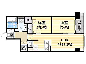 大阪府大阪市北区中崎３丁目4番22号（賃貸マンション2LDK・3階・60.22㎡） その2