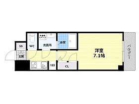 大阪府大阪市西区九条２丁目（賃貸マンション1K・9階・22.74㎡） その2