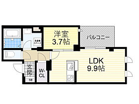 大阪府大阪市西区南堀江１丁目26番1号（賃貸マンション1LDK・3階・35.62㎡） その2