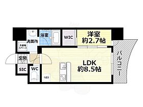 大阪府大阪市福島区吉野５丁目（賃貸マンション1LDK・9階・29.64㎡） その2