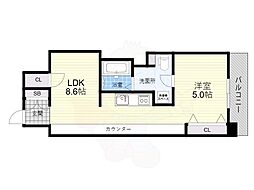 ラナップスクエア堺筋本町 8階