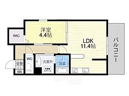 ロイジェント玉川 6階/-