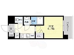 レジュールアッシュ中之島SOUTH 7階/-