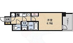 レジュールアッシュ中之島SOUTH 8階/-