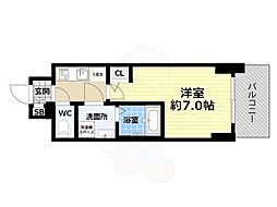 S-RESIDENCE福島Alovita 1Kの間取図画像