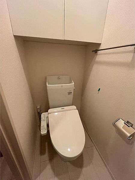 画像4:収納付きのトイレ（画像は103号）