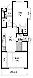 間取図画像 2DK