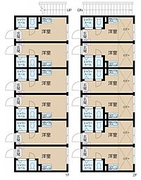世田谷Hathawayの間取図画像