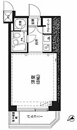 ライオンズマンション東池袋第2 1Kの間取図画像