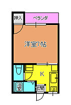 ハイツ96 1-B ｜ 山口県山口市平井247-9（賃貸アパート1K・1階・20.64㎡） その2