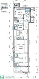品川区東品川4丁目マンション 2LDKの間取図画像