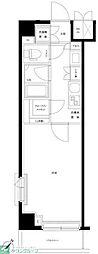 ルーブル下丸子参番館 1Kの間取図画像