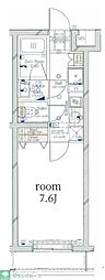 コンシェリア馬込TERRACE 1Kの間取図画像