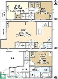 JR京浜東北・根岸線 蒲田駅 徒歩13分の賃貸一戸建て 1階12SLDKの間取り