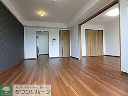 都営浅草線 西馬込駅 徒歩17分の賃貸マンション 4階3LDKのリビング/ダイニング