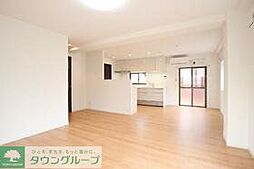 東急大井町線 下神明駅 徒歩6分の賃貸マンション 3階2LDKのリビング/ダイニング