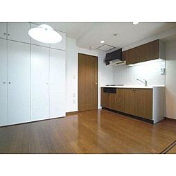 JR山手線 五反田駅 徒歩10分の賃貸マンション 3階1DKのリビング/ダイニング