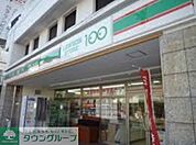 ローソンストア100 徒歩7分。コンビニ 560m